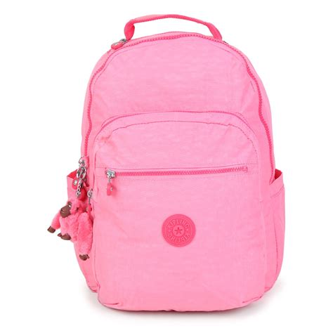 kipling mochila rosa